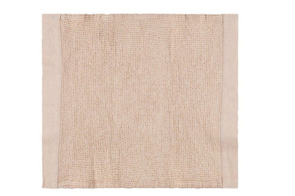 Rento Kenno sauna b&aelig;nkh&aring;ndkl&aelig;de 50x60 cm, beige/hvid