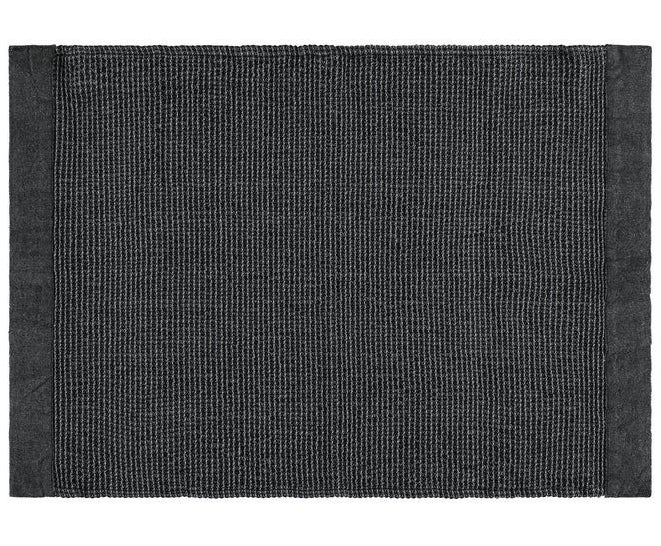 Rento Kenno sauna b&aelig;nkh&aring;ndkl&aelig;de eller h&aring;ndkl&aelig;de 50x70 cm, sort/gr&aring;
