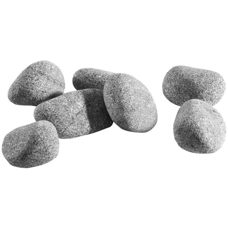 Runde sauna sten 5-10 cm 15 kg kasse, olivin diabas