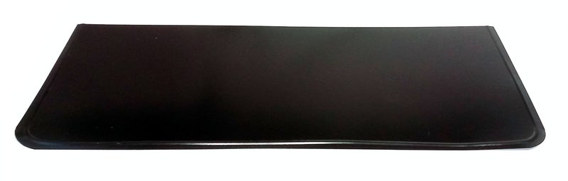 Warma Br&aelig;ndeovns frontplade sort 400 x 1000mm, til br&aelig;ndeovn eller pejs