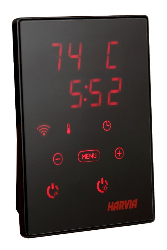 Harvia Xenio WIFI Kontrolpakke CX001WIFI, inkl. Fjernbetjeningspanel og d&oslash;rdetektor