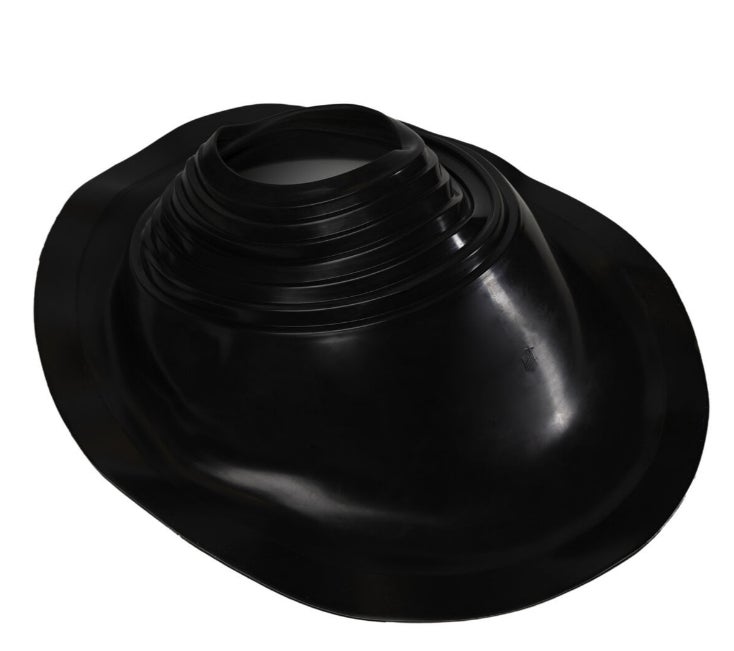 Kota t&aelig;tningsgummi til tag 0-45&deg; 600 x 540 (oval) til Sauna Skorsten 15 og 24 6015-105