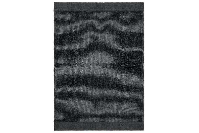 Rento Kenno sauna b&aelig;nkh&aring;ndkl&aelig;de eller h&aring;ndkl&aelig;de 50x70 cm, sort/gr&aring;