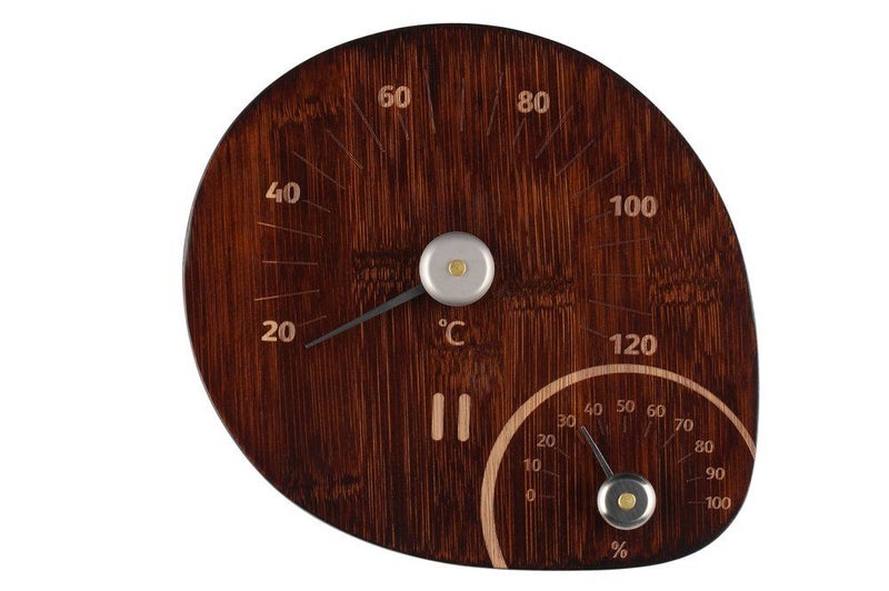 Rento Dark Bambu Sauna termo/hygrometer