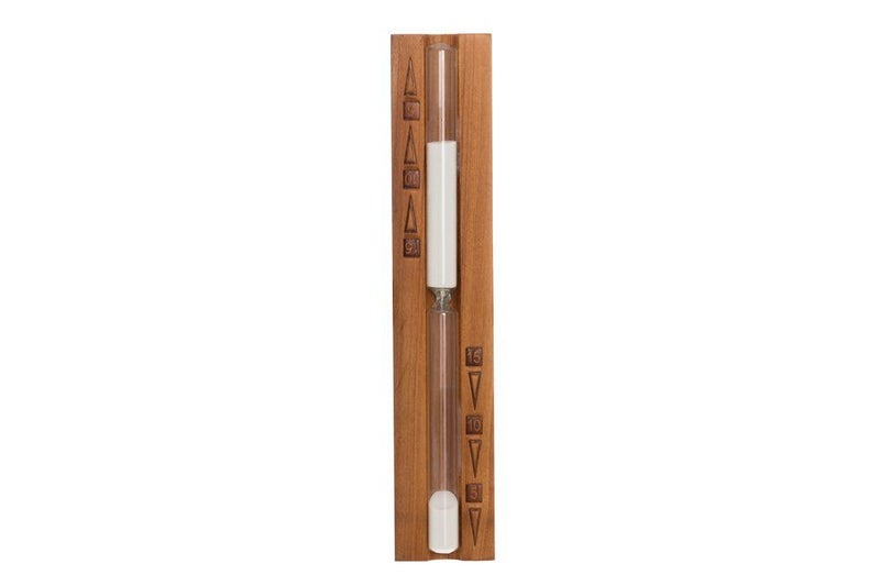 Sauna Timeglas timer 15 min, varmebehandlet el