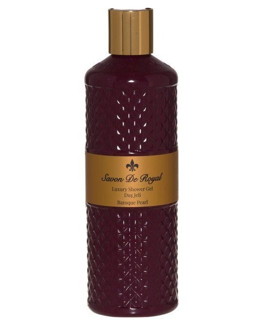 Savon De Royal Baroque Pearl Bodyshampoo 500 ml &ndash; Kongelig vegansk showergel med fugtgivende glycerin