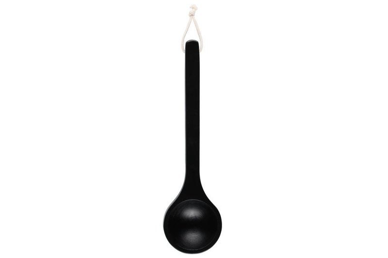 Traditionel Sauna &oslash;se 36 cm sort, tr&aelig;